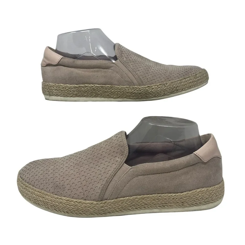 Dr Scholls Espadrilles Loafers Flats Womens 11M Light Pink Saturday Slip On Shoe